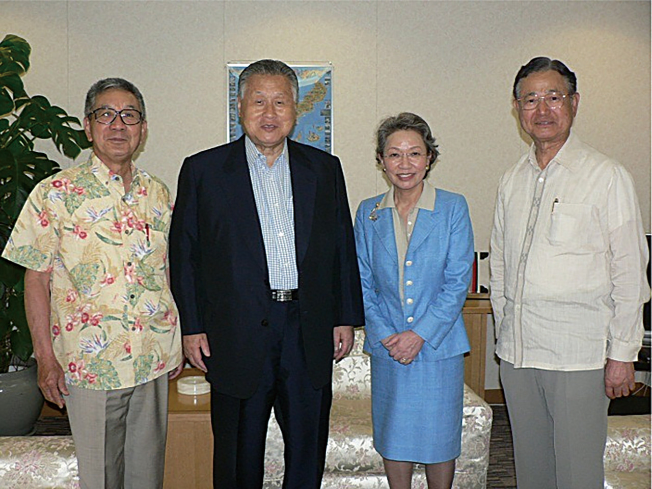 森喜朗元総理の来訪